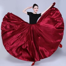 Robe De Danse Latine Pour Femmes Cha Cha Ballroom Moderne Tango Flamenco Costume