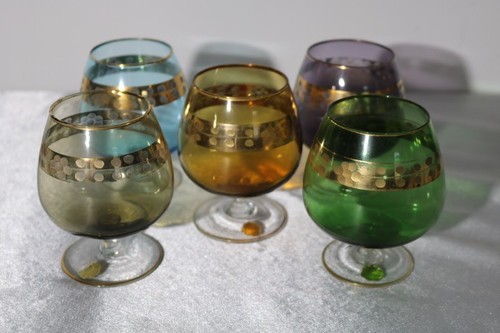 Vintage lot verres - de, 5