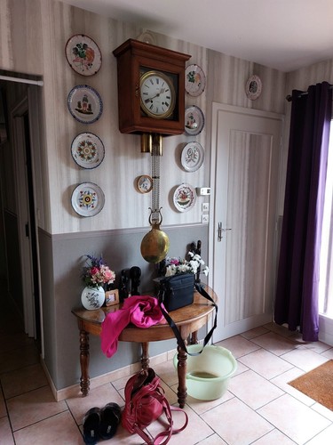 Horloge comtoise ancienne - horloge,