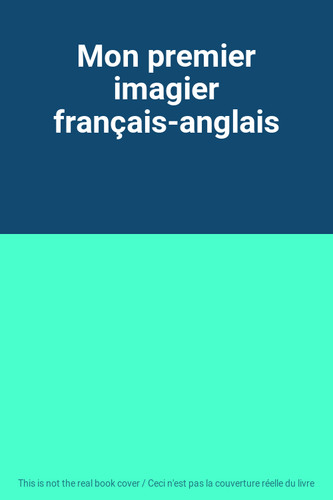 Mon premier imagier