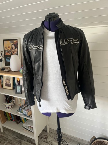 Blouson cuir moto femme segura - cuir,
