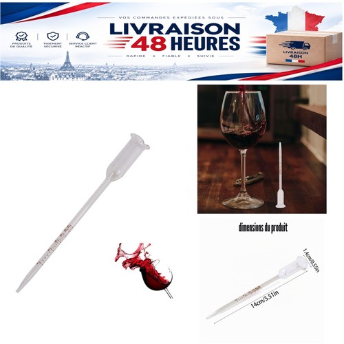 Vinomètre densimètre verre