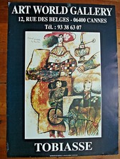 AFFICHE TOBIASSE -ART WORLD
