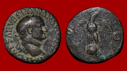Ancient coin vespasien - :, –