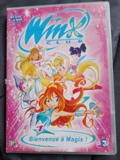 Dvd Winx Club, saison 1 - vol.1 : Bienvenue à Magix (défaut sur le côté de la j)