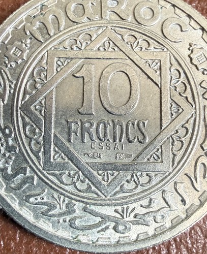 Rare pièce francs maroc - rare,