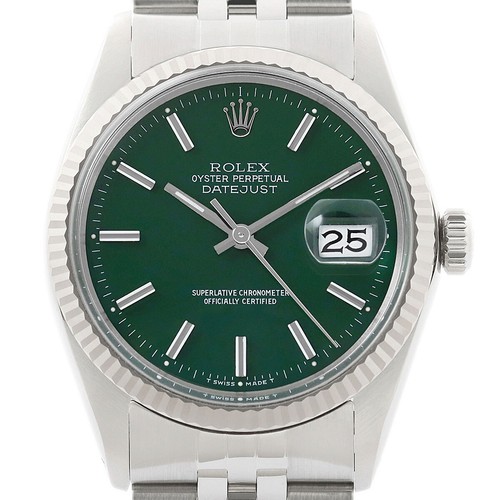 Rolex datejust cadran vert - cadran,