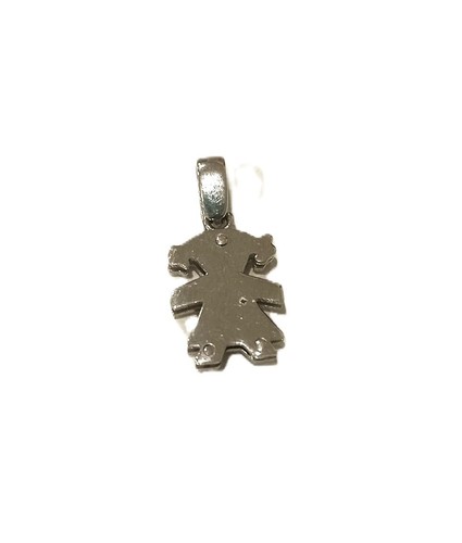 Pendentif blanc 750 18k - pendentif,