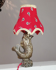 Pied de lampe dauphin ancien