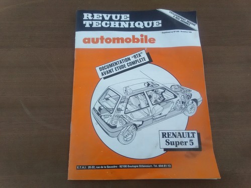 Renault supercinq renault5 - supercinq, (renault5