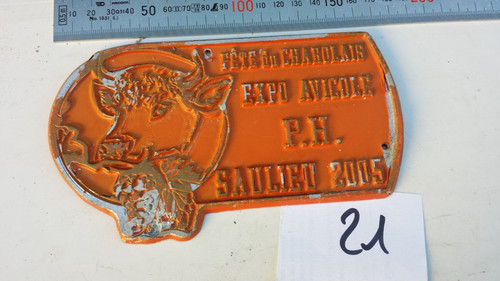 Ancienne plaque concours - ancienne,