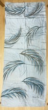 Foulard soie bleu christian - foulard,