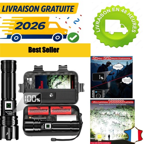 Lampe torche led puissante - led,