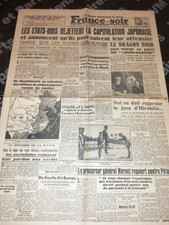 WW2 GUERRE 39 45 FRANCE SOIR