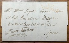 ITALIE / ITALY - 1839 - LAC en Port Payé de VERCELLI (Piémont) à TURIN (Torino)