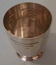 Timbale métal argenté