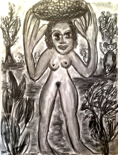 Tableau art brut - art,