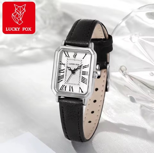 Montre bracelet cuir quartz - cuir,