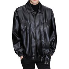 Hommes Desseré PU Cuir Veste