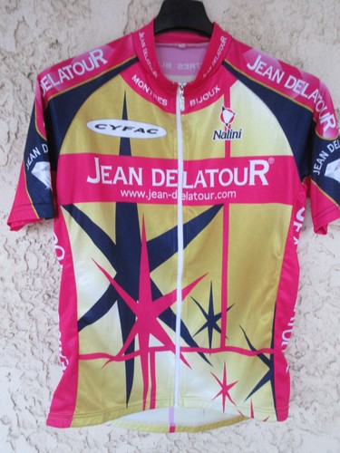 Maillot cycliste jean delatour - maillot,