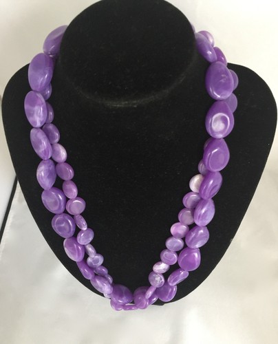 Collier double rang - rang/, composite