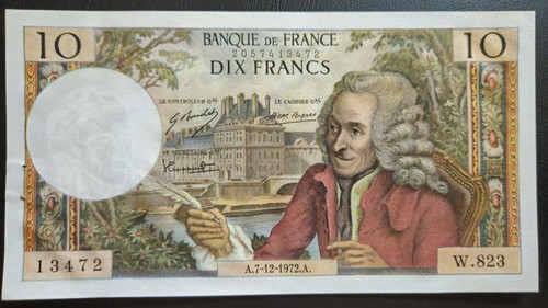 Francs 1972 w 823 - francs, 7-12