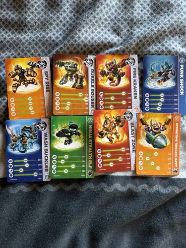 Skylanders swap force - skylanders, cards