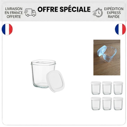 Pots yaourt seb verre - pots,