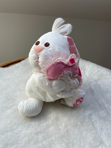 Lapin blanc avec - , coeur