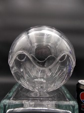 ST-SAINT LOUIS-TRES BELLE BONBONNIERE BOULE EN CRISTAL TAILLEE SIGNEE 