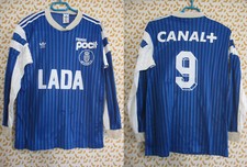 Maillot Adidas As Monaco 90'S Lada Reseau Pock #8 Vintage football - M