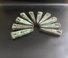 Ensemble de 10 haches à douille bretonnes provenant des côtes d’Armor