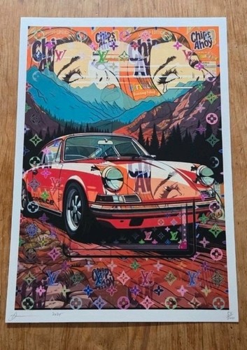 Death nyc sérigraphie - nyc, porche
