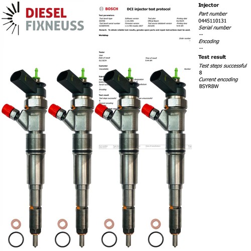 Injecteur 0445110131 bmw - 4x,