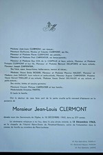 JEAN LOUIS CLERMONT Carpentier
