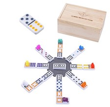 - 250170 - Coffret Domino Mexicain Train - Double 12 - Premium - Jeu de Socié...