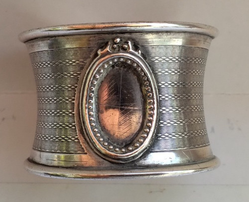 Ancien rond serviette en - rond,