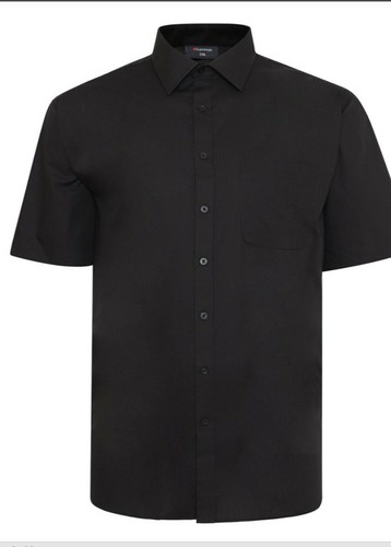 Chemise noire unie - noire,