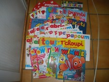 TRES BEAU LOT42x magazines enfants divers (Papoum, Popi, Picoti, Winnie...), TBE