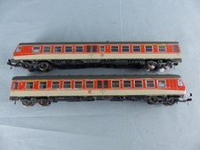 FLEISCHMANN Ho locomotive AUTORAIL 614 038-8  ,  2 éléments , complet , testé OK