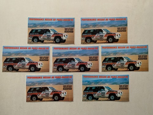 Lot stickers nissan paris - lot, 7