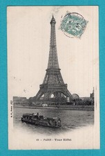 Paris :  Tour Eiffel et bateau