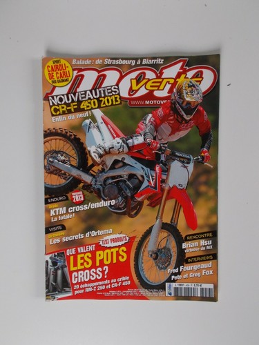 Moto verte 459 honda 250 - 459,