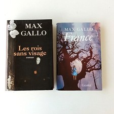 lot 2 livres Max GALLO Les