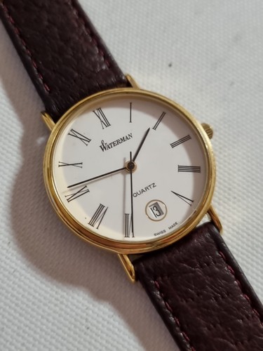 Vintage montre plate - plate, waterman