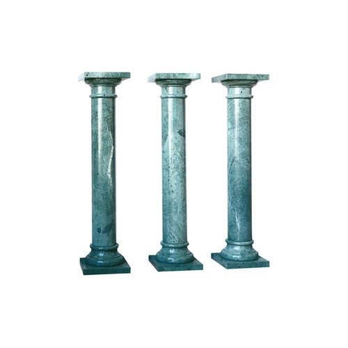 Colonne marbre vert alpes - vert,