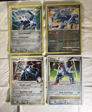 Lot de 4 cartes Pokémon