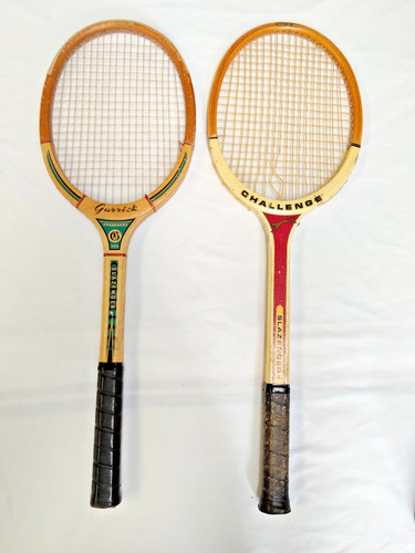 Vintage tennis racquet - racquet, x2