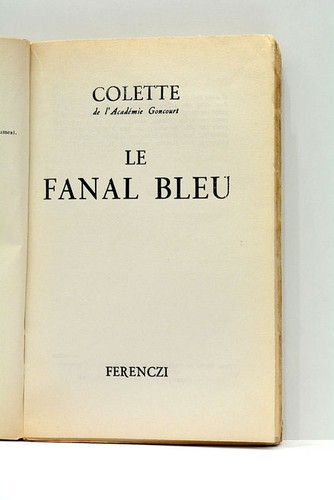Colette fanal bleu - bleu, paris