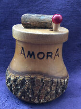 Moutardier publicitaire Amora années 50 - complet